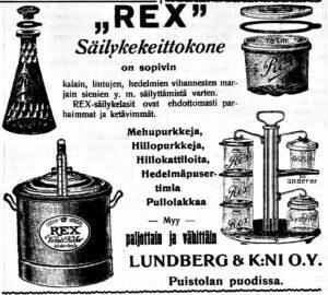 Reksaamalla kesän sato talteen!
